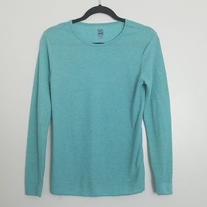 Blue long sleeve shirt